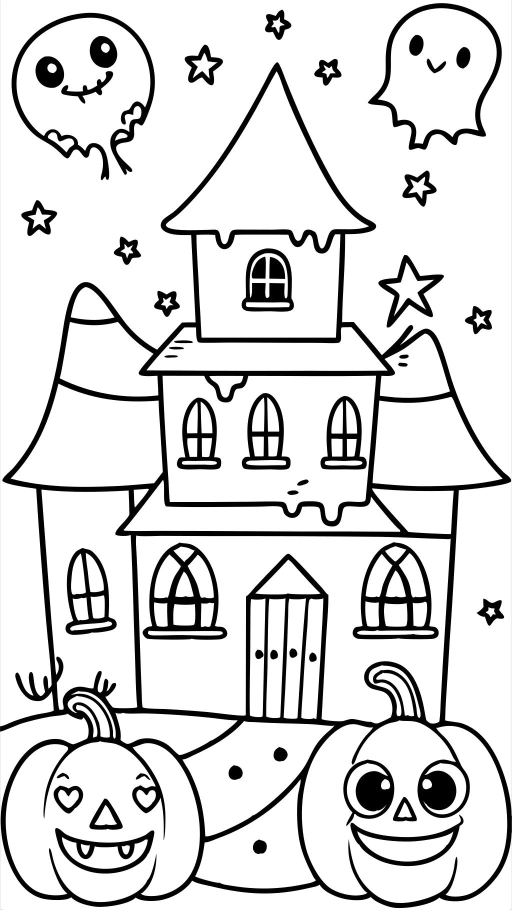 kids halloween coloring pages